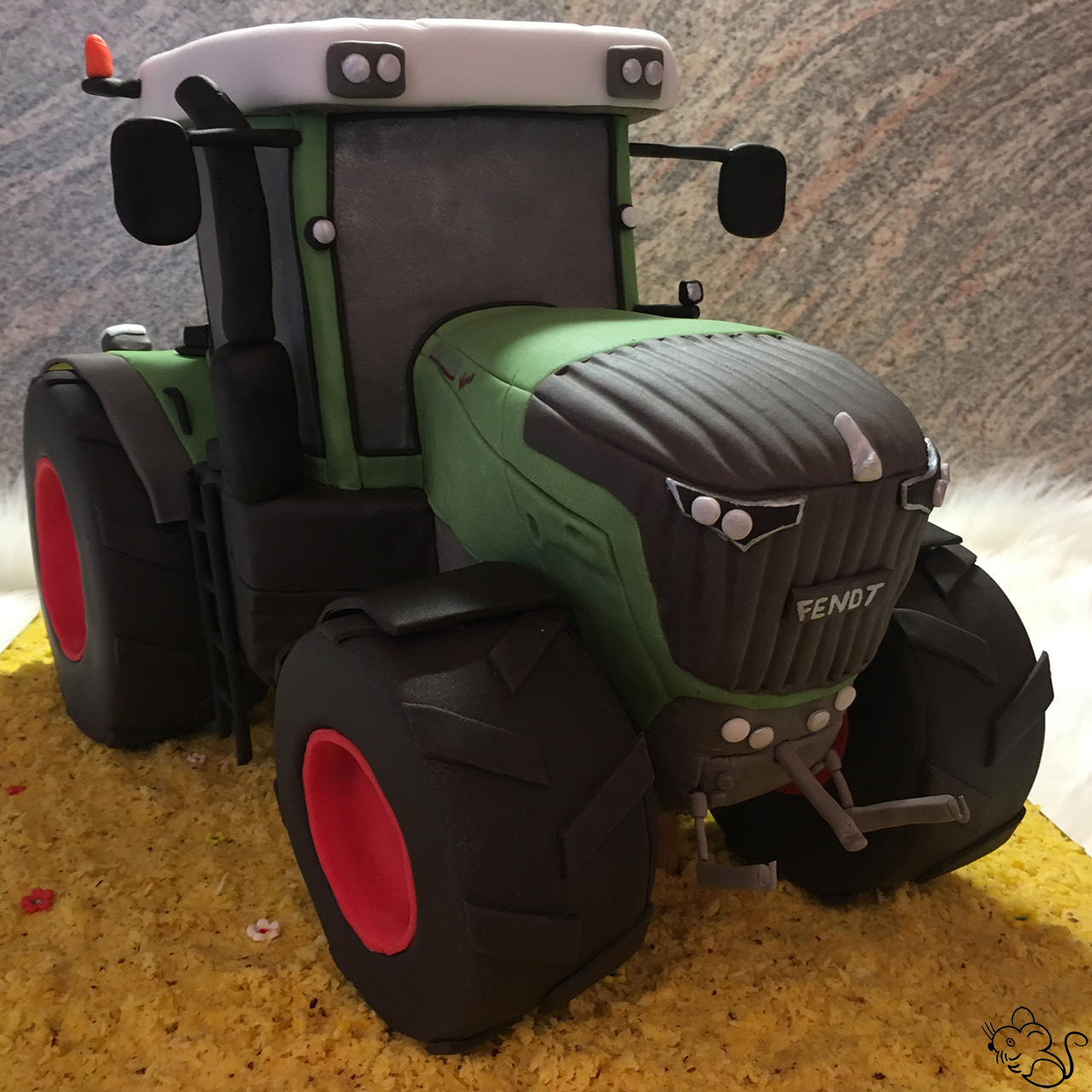 Traktor Zeichnen Fendt