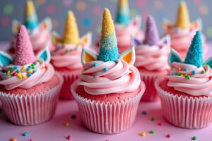 Zauberhafte Einhorn-Cupcakes für deine nächste Party