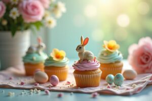Zauberhafte Oster-Cupcakes für deine Festtafel