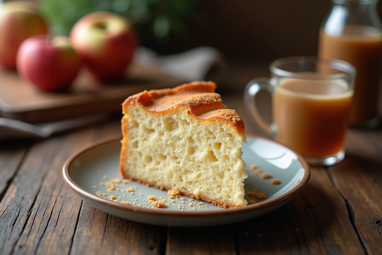 Fluffiger Apfel-Quark-Kuchen für deine Kaffeetafel