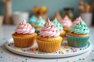 Köstliche Cupcakes für den Kindergeburtstag backen
