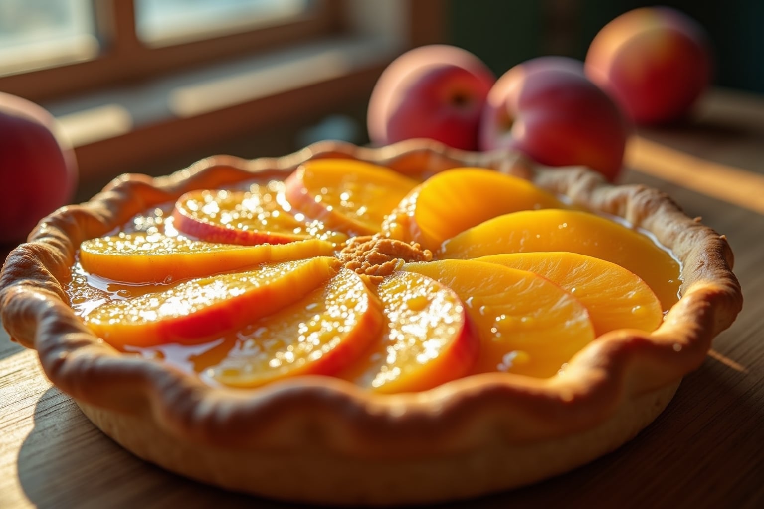 Saftige Pfirsich Kuchen: Fruchtig & Lecker!