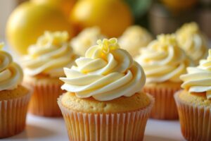 Saftige Zitronen-Cupcakes für deine nächste Feier