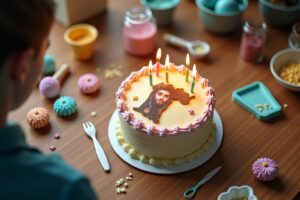 Geburtstagstorten mit Foto selber gestalten