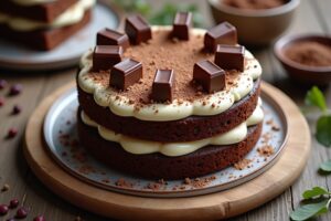 Kinderschokolade Torte selber machen