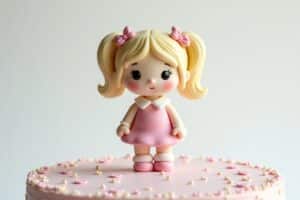 Zuckerfiguren Mädchen für deine Torte