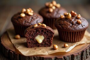 Muffins mit Nutella Füllung selber backen