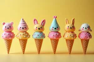 16 Zuckerfiguren Schultüten Ideen