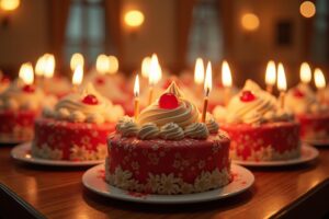 14 Kuchen für viele Personen