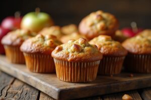 16 Muffins mit Apfelstücken Ideen