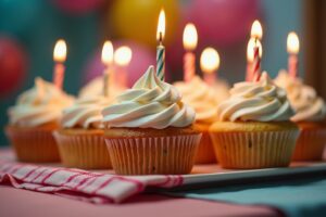 14 Kindergeburtstag Muffins bunt Rezepte