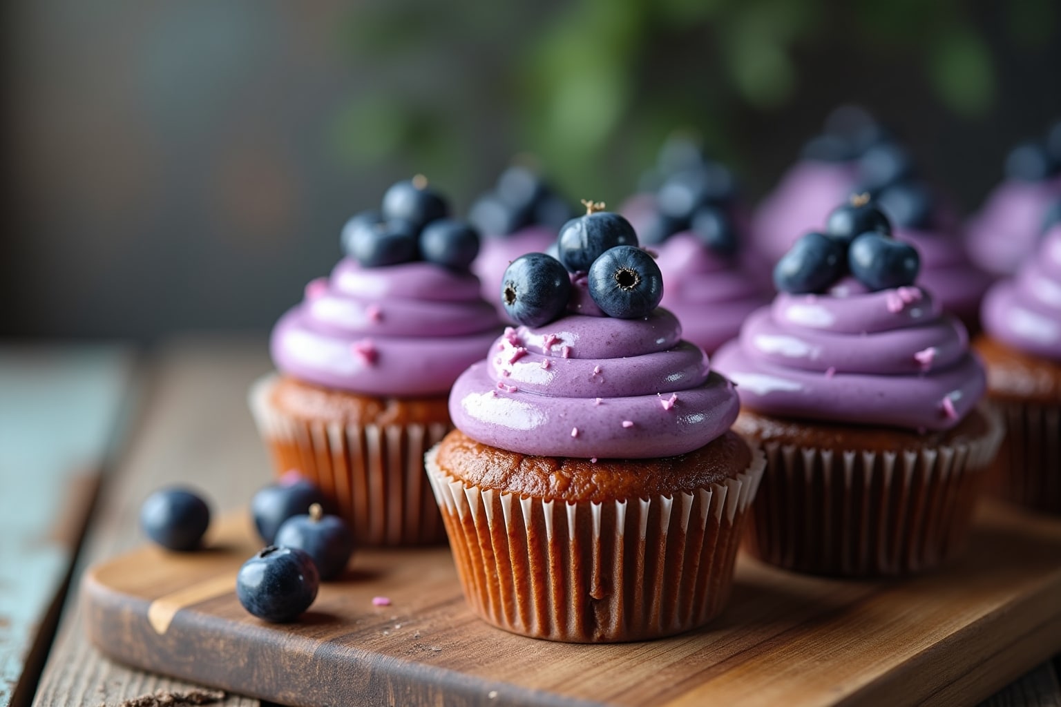 14 Cupcakes mit Heidelbeerfrosting Rezepte