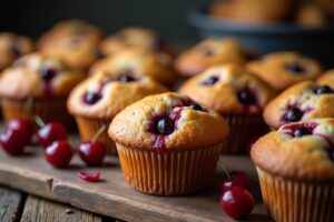 17 Muffins mit Sauerkirschen Rezepte