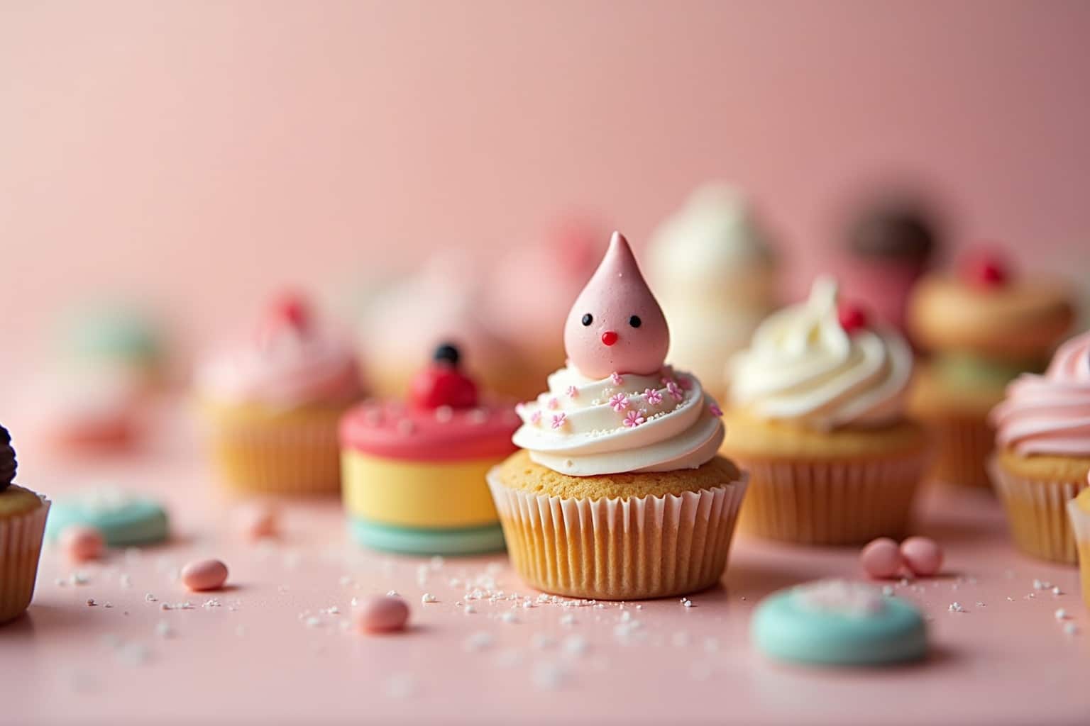 Süße Kreationen mit Mini Zuckerfiguren